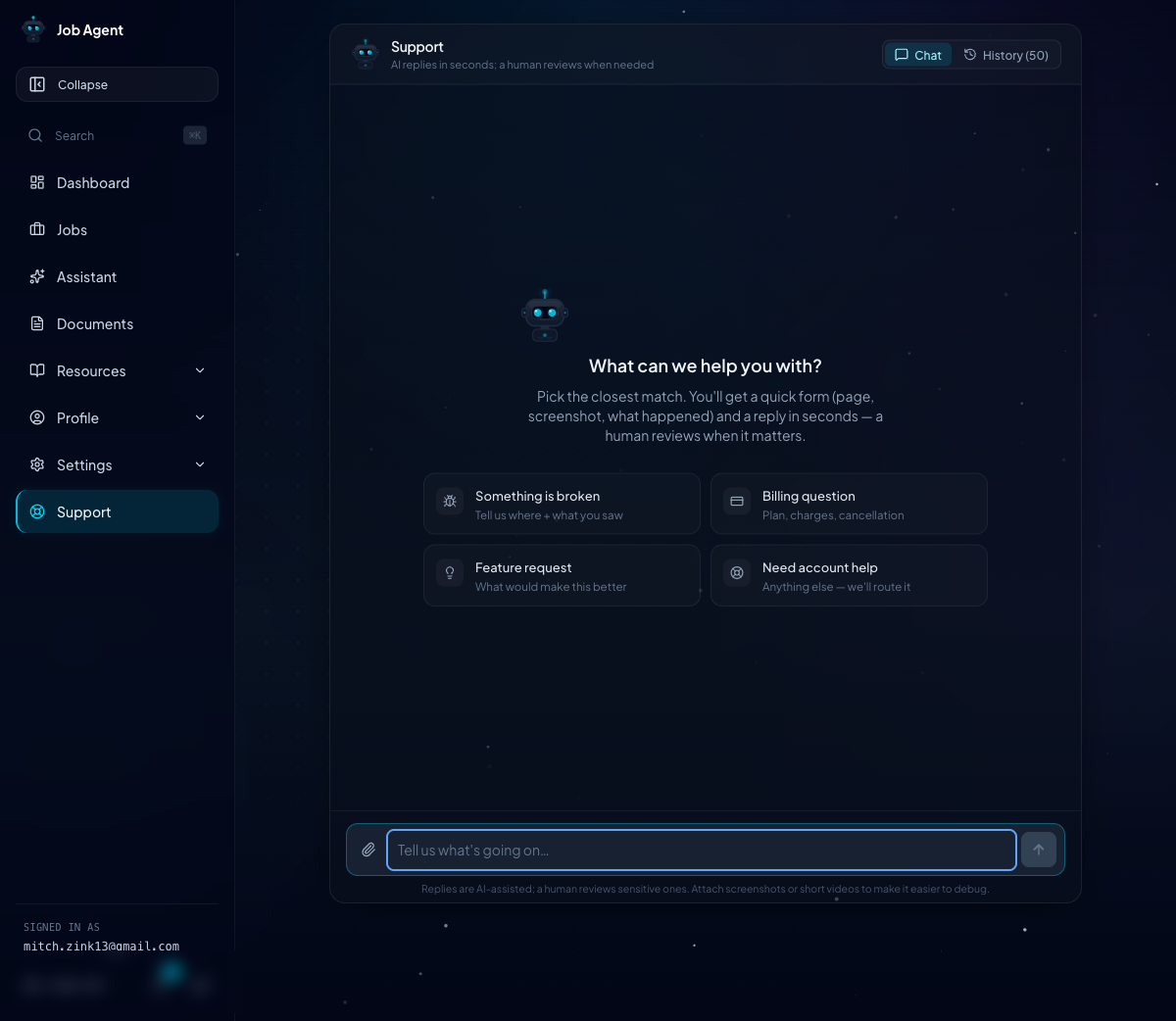 Support Chat
